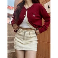 SEPTEMBER ME-Cardigan Red