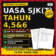 UASA SJK(T) Tahun 4 5 6 Format Sebenar BM BI Matematik Skema Jawapan PDF 2026