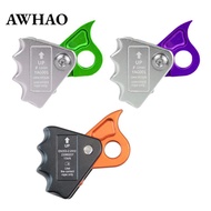 [AWHAO] Rope Grab Fall Arrest Gear Self Locking Rope Grabber Ascender Equipment Climbing