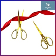 Golden Scissors / Stainless Steel Opening Ceremony Scissors / Gunting Majlis Perasmian