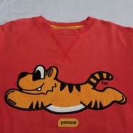 Pancoat tiger pancoat rare pancoat pop tiger red Cheap sweatshirt second branded Original thrift