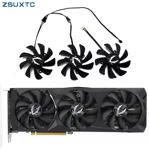 CF9015U12D Video Card Fan For ZOTAC GAMING GeForce RTX2080 Core Amp Extreme RTX 2070 2080 2080Ti AMP