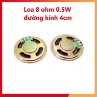 Speaker 8 ohm 0.5W diameter 4cm