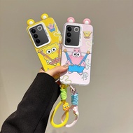 Casing Vivo V27 5G Casing V27 Pro 5G Casing Cute ears Silver-plated Casing Hard Phone Casing BB-CYED