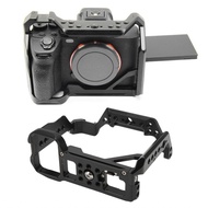 Camera Cage  Metal CNC Process with Cold Shoe Mount for Sony A7M4