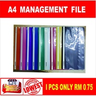 A4 Management File (1PCS)