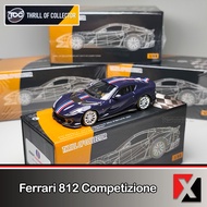 TOC Thrill of Collector 1: Ferrari 812 Competizione Blu Tour De France with Water Sticker