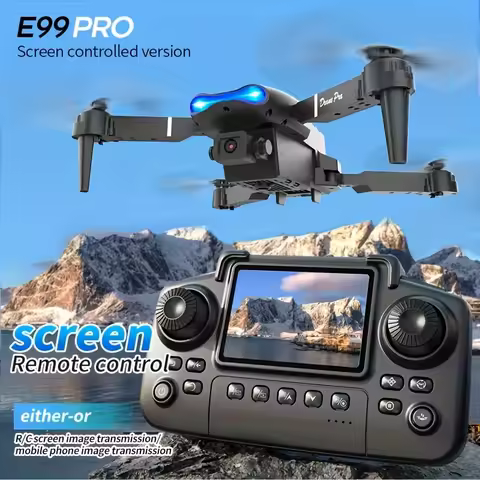 The Upgraded 2026 E99PRO MAX Drone Features Dual 8K Cameras, In-Screen Remote Control, Two Batteries
