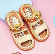 Sandal  Anak Perempuan  Motif Bear Viral Wedges Ban Dua Terbaru Sendal Selop Karet Jelly Import