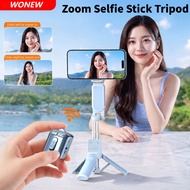 WONEW |  Portable Zoomable Magnetic Bluetooth Selfie Stick For Travel Vlog&Live