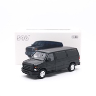 596Model 1:64 E350 Black Diecast Model Car