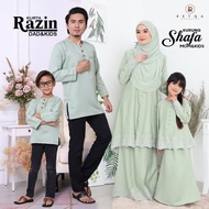 BAJU RAYA 2023 SET SEDONDON FAMILY KELUARGA KURUNG SHAFA & KURTA RAZIN