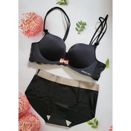 SecretWorld2203 - Push up bra set/bra/panties for size 36A/B