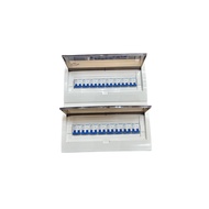 Panel Board 63A 2P Main Miniature Circuit Breaker w 15Branches 2P MCB 32 Ways Surface Panel Box Royu