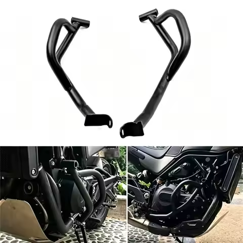 For Benelli Leoncino500 BJ500 Leoncino 500 Motorcycle Bumper Engine Guards Highway Crash Bar Body An