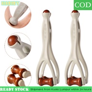 HABIBY Finger Massager, Solid Wood with 360° Rollers Finger Massage Roller, Durable Clip Design Acup
