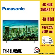 [ DELIVERY @ KLANG VALLEY ] Panasonic 43" 4K Android TV TH-43LX650K / 4K HDR Smart TV