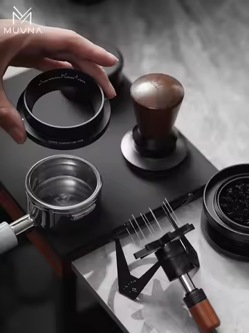 MUVNA Mantis Distribution Tool Espresso Stirrer Distribution Tool for Barista 9 Needle Espresso Stir