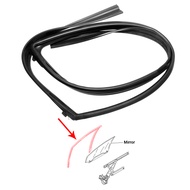 สักหลาดกระจกประตูหน้า ขวา บน โตโยต้า ไฮลักซ์ วีโก้ รุ่น 4ประตู GGN15 KUN25 TGN16 TGN36 ปี 2547-2558