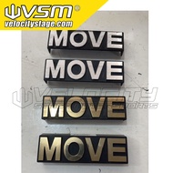 EMBELEM DAIHATSU MOVE EMBLEM L9 KENARI MOVE ORIGINAL JAPAN