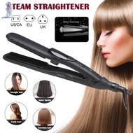 Professional Steam Hair Straightener Ceramic Tourmaline Ionic Flat Iron Salon Straighteners