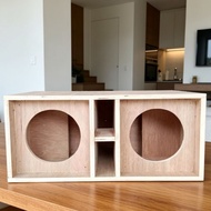 6 inch double miniscoop speaker box (8 9mm/)