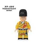 Ming Dynasty Emperor and Civil Servant Construction Figure Compatible Blocks