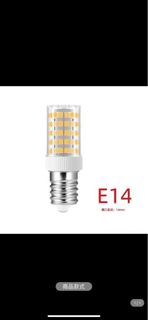 雪櫃燈泡led E14螺口小燈泡7W 暖黃光