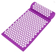 Massage Mat Spike Acupuncture Pad Relieve Stress Pain Acupressure Cushion Health Care Yoga Mat with Pillow