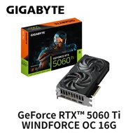 GIGABYTE Technology GeForce Rtxtm 5060 Ti WINDFORCE OC 16G Display Card