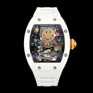 Original imported fast shipping RM88 Smiling Face Richard Mille JB Mens Hollow High-end Watch ZF Wi