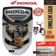 100% ORIGINAL HONDA EX5 Dream HORN COVER LOGO EMBLEM FRONT DEPAN LAMBANG HORN 87101-KFV-M10