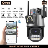 CCTV WiFi V380 Dual Lens 8MP + 8MP | 12MP HD 360 Outdoor Indoor Security Camera