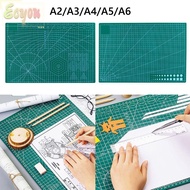 ECYOU Cutting Board, Double Sided PVC Paper Cutting Pad, Multifunctional Self-healing Manual A1/A2/A