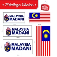 Buy 1 Free 1  Malaysia Madani Sticker / Malaysia Sticker / Sabah Sticker
