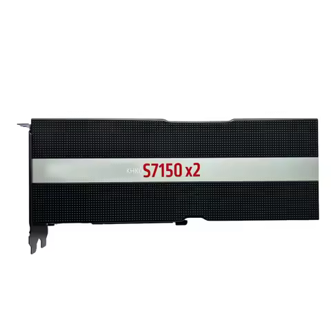 Used S7150 X2 16GB GDDR5 PCIe 3.0 GPU Accelerator GPU Graphics Card for Virtualization Artificial De