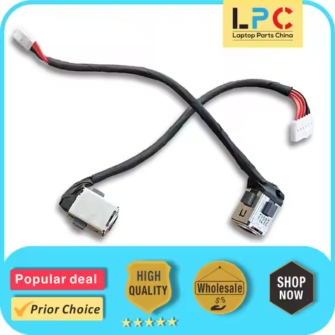 DC Power Jack with Cable For ASUS TUF Gaming FX505 FX505D FX505DT FX705 FX705D FX705DT New Laptop Ch