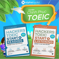 Combo Sách Hacker TOEIC - 30 Phút Tự Học TOEIC Mỗi Ngày : Hackers TOEIC Start Listening + Hackers TO