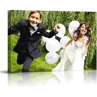 Custom Canvas Prints with Your Photos Personalized Photos to Canvas Framed - 11x14 inches