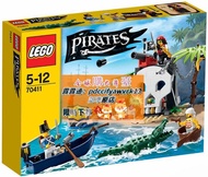 限時下殺樂高LEGO 70411 Pirates 新海盜 寶藏島兒童智力玩具拼接收藏