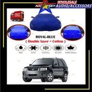 Ford Escape 2005 High Quality Protection Car Cover Waterproof Sun-proof Royal Blue Size SUV XL Selimut Kereta