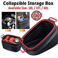 Car Boot Organiser Collapsible Storage Box Foldable Container Car Boot Storage Box Big Plastic Trash