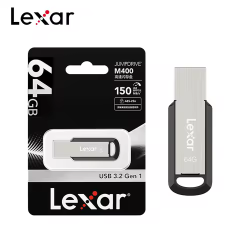Lexar NEW USB 3.2 Flash Drive M400 High Speed Pendrive 256gb 128gb 64gb 32gb Up to 150Mb/s Memory U 