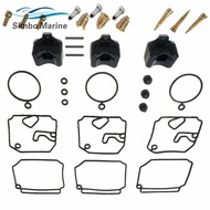 6H4-W0093 Carburetor Repair Kit For Yamaha 2 Stroke 40HP 50HP Outboard Motor 6H4-W0093-02 6H4-W0093-