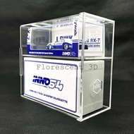 INNO64 Inno ACRYLIC CASE Vertical Diecast ACRYLIC Accessories 1/64 IN64 Premium Car Organizer Displa