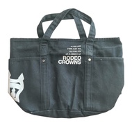 [Secondhand] Rodeo Crowns Black Tote Bag From Japanese Streetwear Brand