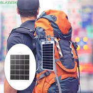 BLAZESKY USB Solar Panel, Portable Waterproof 5V Solar Panel, Battery Panel Ultra-thin Durable Envir