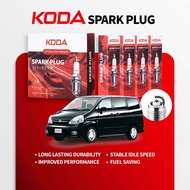 KODA Iridium Spark Plug Nissan Serena C24 2.0 QR20DE 2001-2012 LFR5AIX-11 KD-02020 (1 SET)
