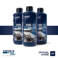 TOYO-G Extra Speed SAE 5W-40 4-Stroke Motorcycle 100% Synthetic Engine Oil (1L)