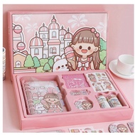 Diary Set Aesthetic Binder Journal Book - Journal Kit Set Birthday Gift